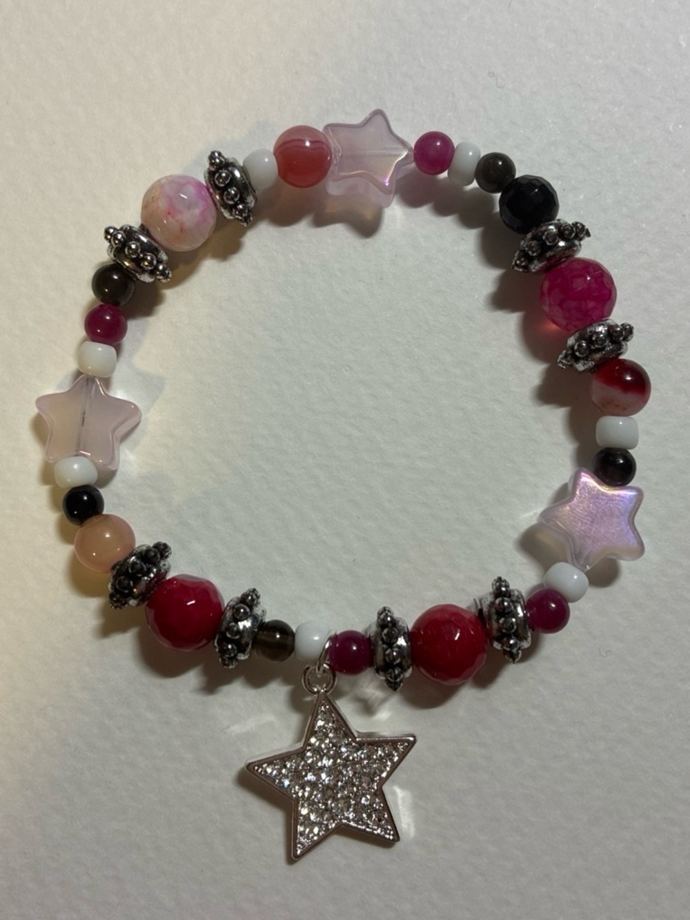 Pink Star Bracelet